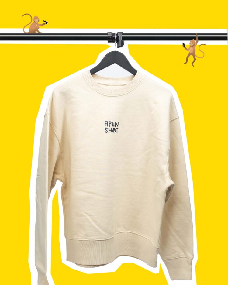 Cartoon Sweater Natural Raw