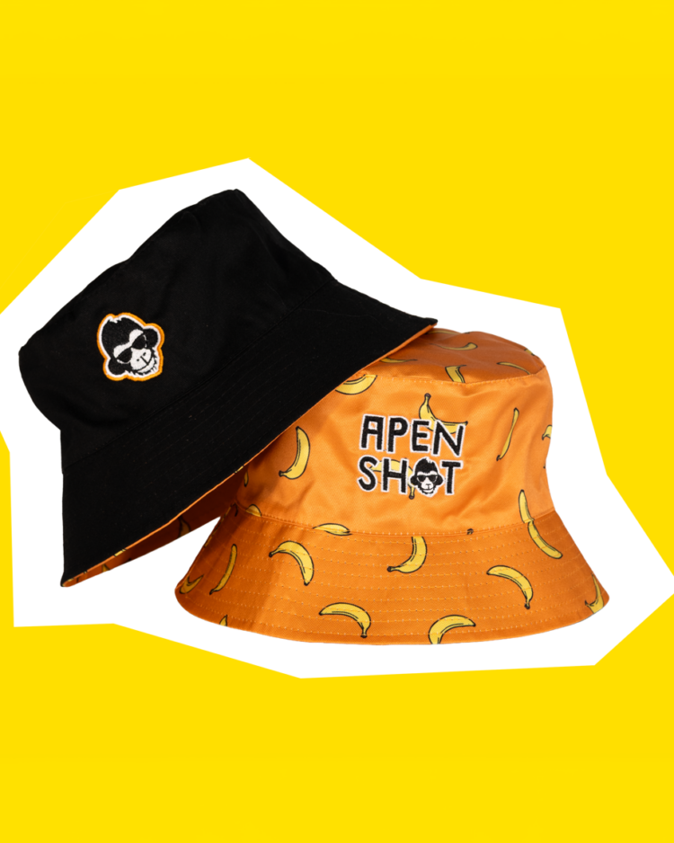 Apenshot Oranje Bucket hat